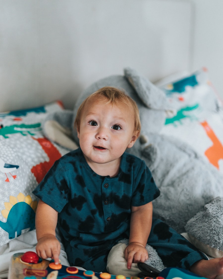 Foto del bebé en la etapa de 2 años