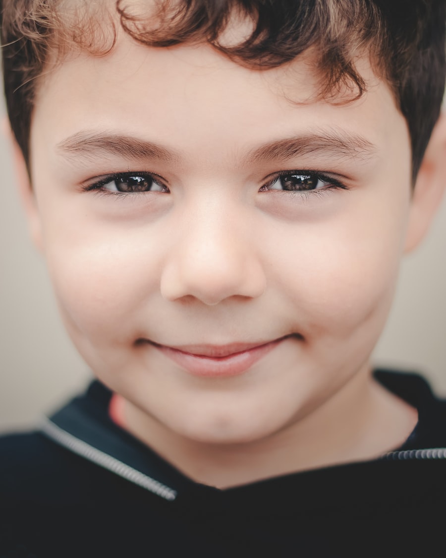 Foto del bebé en la etapa de 4–5 años
